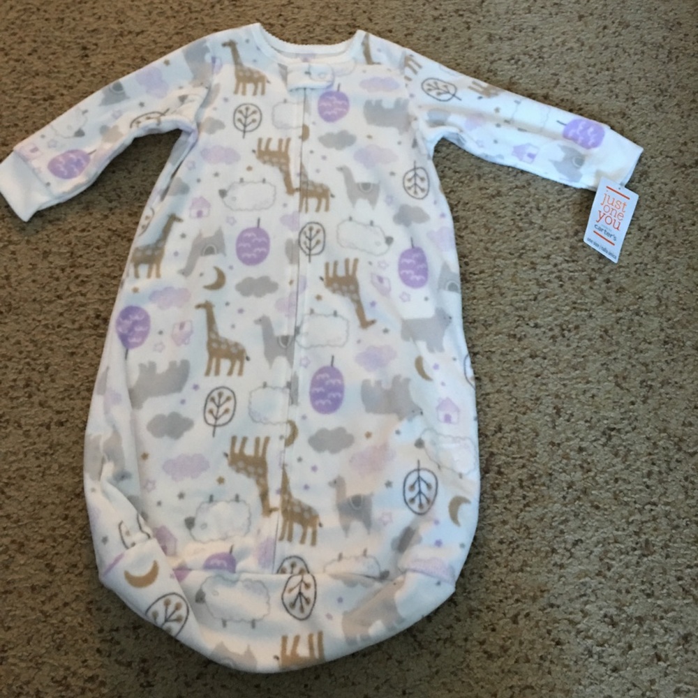 NWT Carter’s sleep sack, 0-9 months